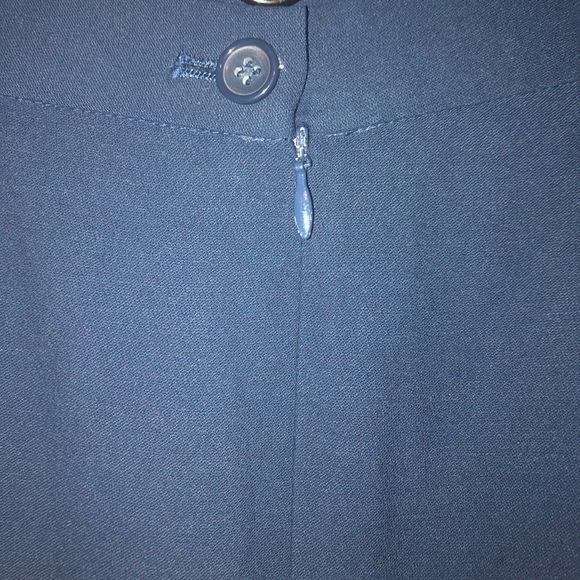 Mark Alexander Navy Blue Professional Pencil Skirt - Picture 5 of 7